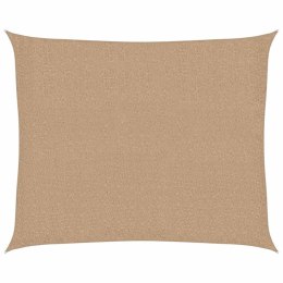 VidaXL Żagiel przeciwsłoneczny, 160 g/m², kolor taupe, 2,5x3 m, HDPE