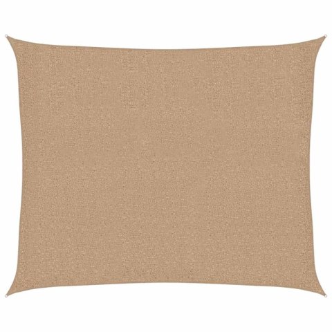 VidaXL Żagiel przeciwsłoneczny, 160 g/m², kolor taupe, 2,5x3 m, HDPE