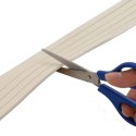 VidaXL Samoprzylepna uszczelka okienna Biały 10 x 4 mm 25 m Guma EPDM