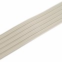 VidaXL Samoprzylepna uszczelka okienna Biały 9 x 4 mm 100 m Guma EPDM