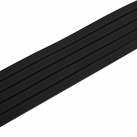 VidaXL Samoprzylepna uszczelka okienna Czarny 10 x 4 mm 25 m Guma EPDM