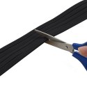 VidaXL Samoprzylepna uszczelka okienna Czarny 8 x 3 mm 25 m Guma EPDM