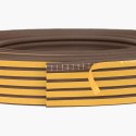 VidaXL Samoprzylepna uszczelka okienna brązowy 8 x 3 mm 25 m Guma EPDM