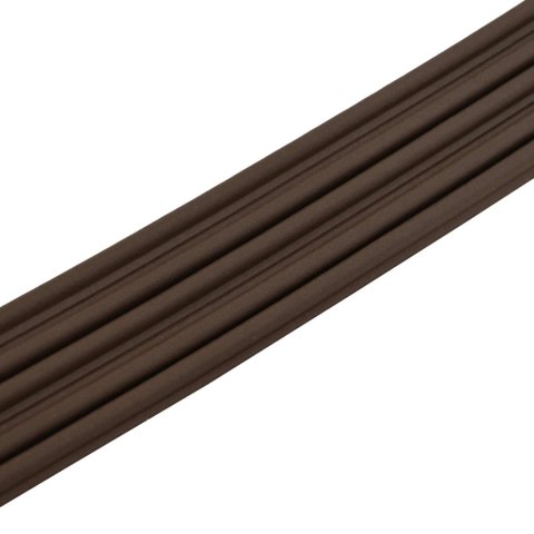 VidaXL Samoprzylepna uszczelka okienna brązowy 9 x 6 mm 25 m Guma EPDM