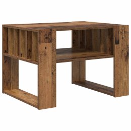 VidaXL Stolik kawowy Stare drewno 66 x 49,5 x 45 cm