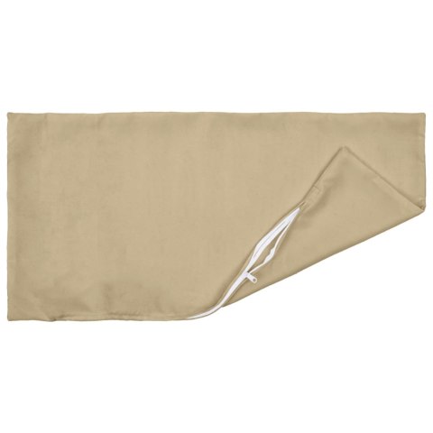 VidaXL Poszewka na poduszkę 2 pcs HEERLEN Beżowy 40 x 70 cm Poliester