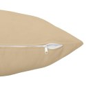 VidaXL Poszewka na poduszkę 2 pcs HEERLEN Beżowy 40 x 70 cm Poliester