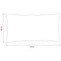 VidaXL Poszewka na poduszkę 2 pcs HEERLEN Beżowy 40 x 70 cm Poliester