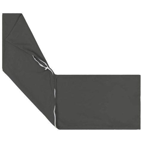 VidaXL Poszewka na poduszkę 2 pcs HEERLEN antracytowy 40 x 145 cm