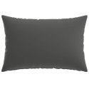 VidaXL Poszewka na poduszkę 2 pcs HEERLEN antracytowy 50 x 80 cm