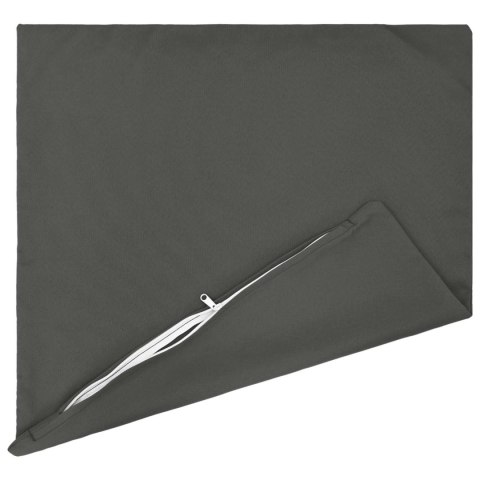 VidaXL Poszewka na poduszkę 2 pcs HEERLEN antracytowy 65 x 65 cm