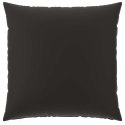 VidaXL Poszewka na poduszkę 6 pcs HEERLEN Czarny 80 x 80 cm Poliester