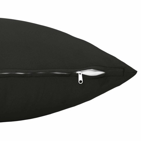 VidaXL Poszewka na poduszkę 6 pcs HEERLEN Czarny 80 x 80 cm Poliester