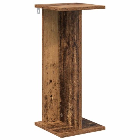 VidaXL Stojak na rośliny Stare drewno 25 x 25,5 x 60,5 cm