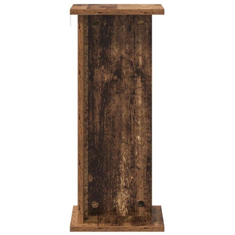 VidaXL Stojak na rośliny Stare drewno 25 x 25,5 x 60,5 cm