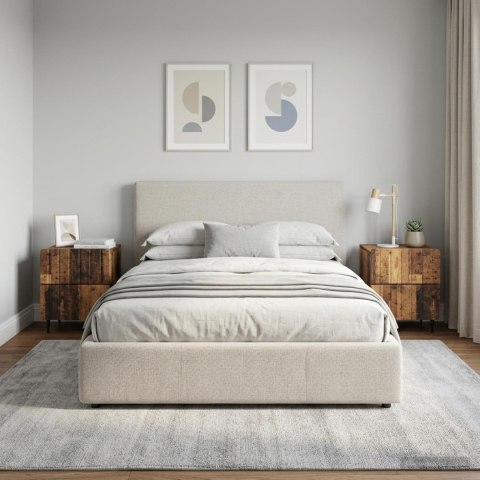 VidaXL Szafka Nocna 2 szt. Stare drewno 43 x 34,5 x 49,5 cm