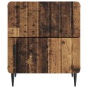 VidaXL Szafka Nocna 2 szt. Stare drewno 43 x 34,5 x 49,5 cm