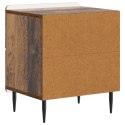 VidaXL Szafka Nocna 2 szt. Stare drewno 43 x 34,5 x 49,5 cm