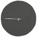 VidaXL Poszewka na poduszkę 2 pcs HEERLEN antracytowy Ø 60 cm