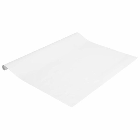 VidaXL Samoprzylepna Folia Okienna Biały matowy 60 x 2000 cm PVC