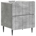 VidaXL Szafka Nocna 2 szt. Betonowy szary 43 x 34,5 x 49,5 cm