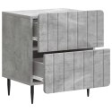 VidaXL Szafka Nocna 2 szt. Betonowy szary 43 x 34,5 x 49,5 cm