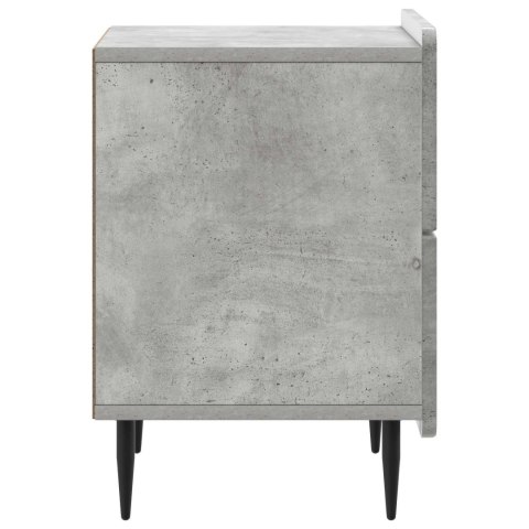 VidaXL Szafka Nocna 2 szt. Betonowy szary 43 x 34,5 x 49,5 cm