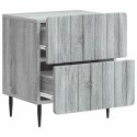 VidaXL Szafka Nocna 2 szt. Szary Sonoma 43 x 34,5 x 49,5 cm
