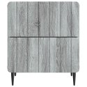 VidaXL Szafka Nocna 2 szt. Szary Sonoma 43 x 34,5 x 49,5 cm
