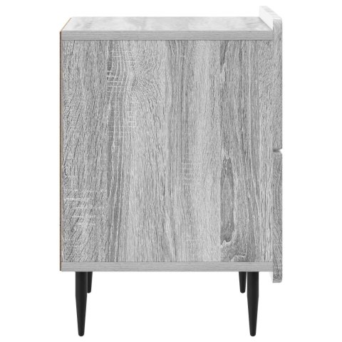 VidaXL Szafka Nocna 2 szt. Szary Sonoma 43 x 34,5 x 49,5 cm