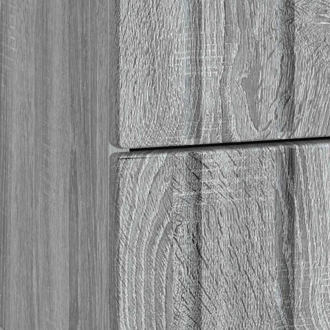 VidaXL Szafka Nocna 2 szt. Szary Sonoma 43 x 34,5 x 49,5 cm