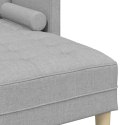 VidaXL Zestaw Sof Szary chmur 173 x 131 x 67 cm Poliester
