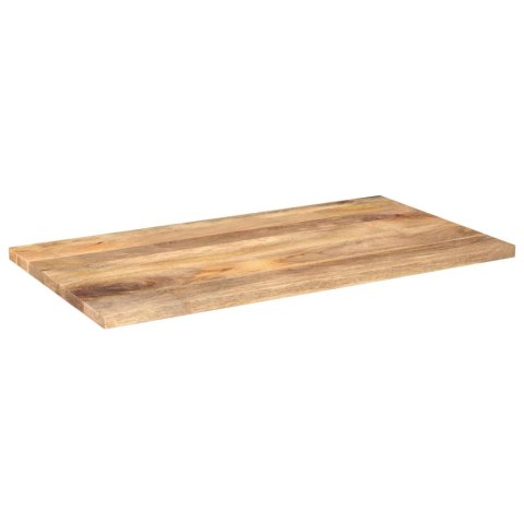 VidaXL Blat stołu, 100x60x2,5 cm, prostokątny, lite drewno mango