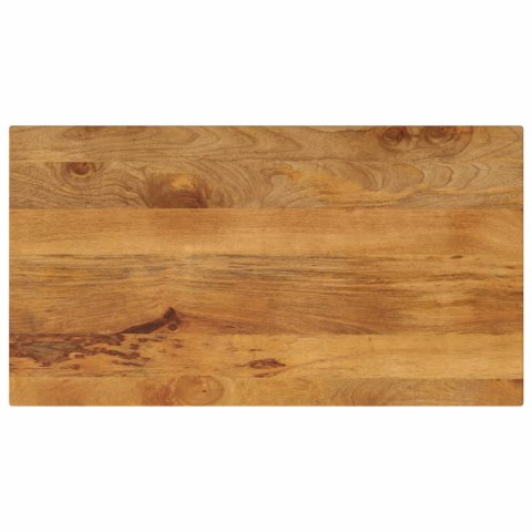VidaXL Blat stołu, 100x60x3,8 cm, prostokątny, lite drewno mango