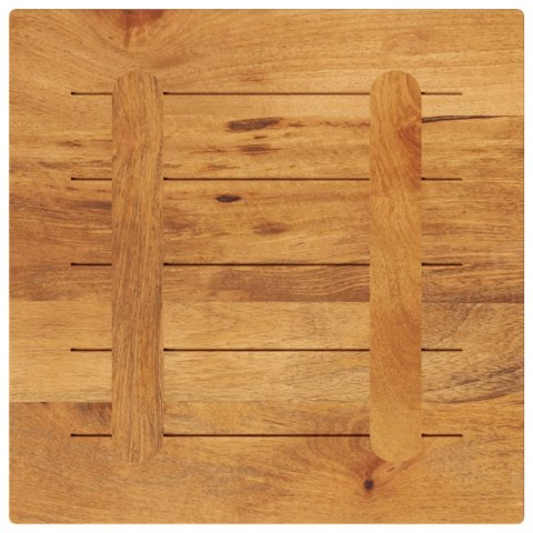 VidaXL Blat stołu, 60x60x3,8 cm, kwadratowy, lite drewno mango