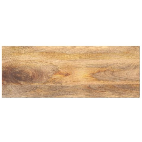 VidaXL Blat stołu, 80x30x2,5 cm, prostokątny, lite drewno mango