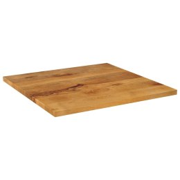 VidaXL Blat stołu, 80x80x3,8 cm, kwadratowy, lite drewno mango