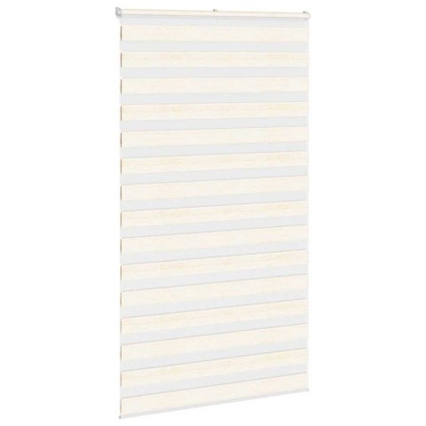 VidaXL Roleta zebra, 130x230 cm, szerokość tkaniny 125,9 cm, poliester