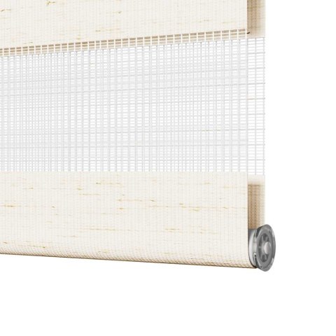 VidaXL Roleta zebra, 150x150 cm, szerokość tkaniny 145,9 cm, poliester