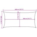 VidaXL Żagiel przeciwsłoneczny, 160 g/m², ciemnozielony, 2x4 m, HDPE