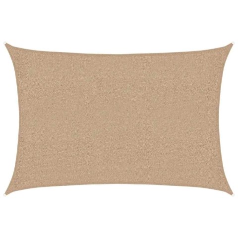 VidaXL Żagiel przeciwsłoneczny, 160 g/m², kolor taupe, 2x3 m, HDPE