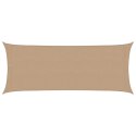 VidaXL Żagiel przeciwsłoneczny, 160 g/m², kolor taupe, 2x5 m, HDPE