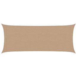 VidaXL Żagiel przeciwsłoneczny, 160 g/m², kolor taupe, 2x5 m, HDPE