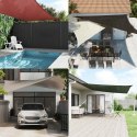 VidaXL Żagiel przeciwsłoneczny, 160 g/m², taupe, 2,5x3,5 m, HDPE