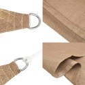 VidaXL Żagiel przeciwsłoneczny, 160 g/m², taupe, 2,5x3,5 m, HDPE