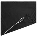 VidaXL Poszewka na poduszkę 12 pcs HEERLEN Czarny 40 x 40 cm Welur