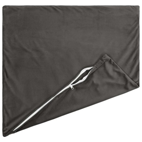 VidaXL Poszewka na poduszkę 12 pcs HEERLEN ciemnoszary 40 x 40 cm