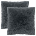 VidaXL Poszewka na poduszkę 2 pcs HEERLEN antracytowy 60 x 60 cm