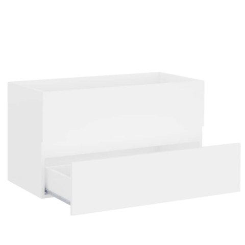 VidaXL Szafka pod umywalkę, biała, 80x38,5x45 cm