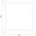 VidaXL Poszewka na poduszkę 12 pcs HOUTEN jasnoszary 40 x 40 cm Welur